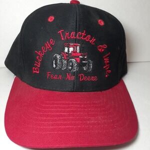 Vintage Buckeye Tractor & Impe. Fear No Deere Snapback‎ Cap Hat One Size Mohr's